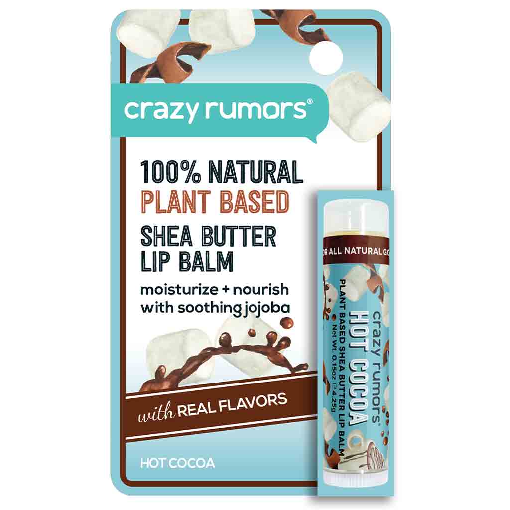 Crazy Rumors Huulivoide Hot Cocoa (piikkireikäpakkaus) 