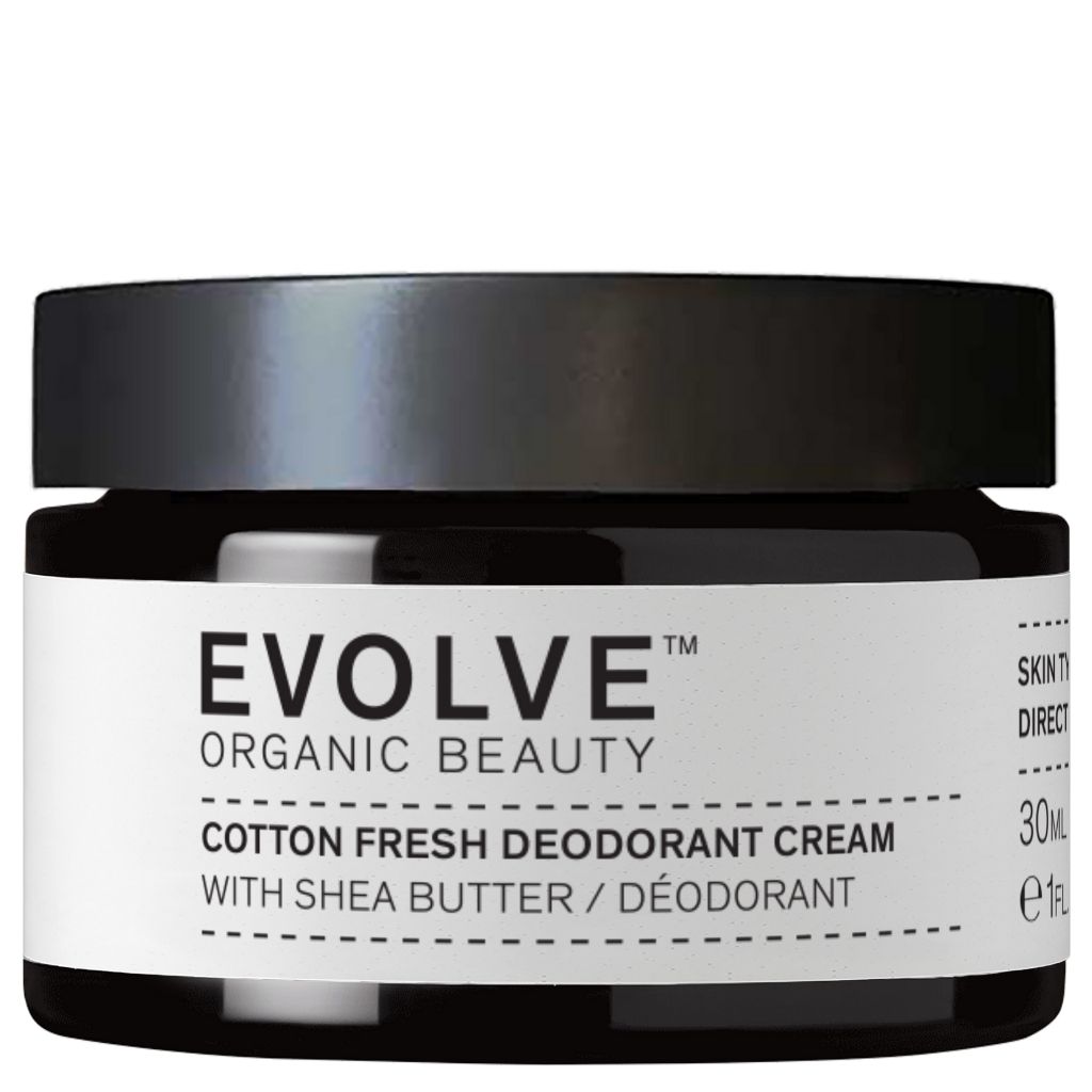 Evolve Organic Beauty Cotton Fresh Deodorant Cream 30ml