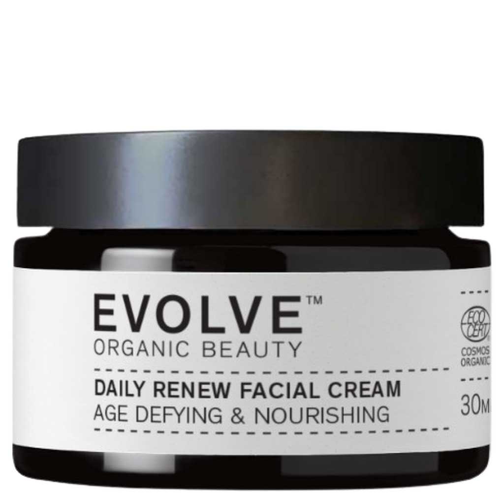 Evolve Organic Beauty Daily Renew Facial Cream Uudistava kasvovoide Matkakoko 30ml