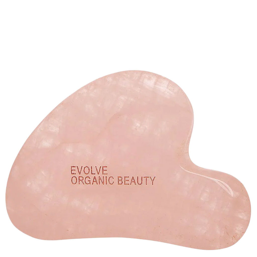 OUTLET Evolve Organic Beauty Rose Quartz Gua Sha *