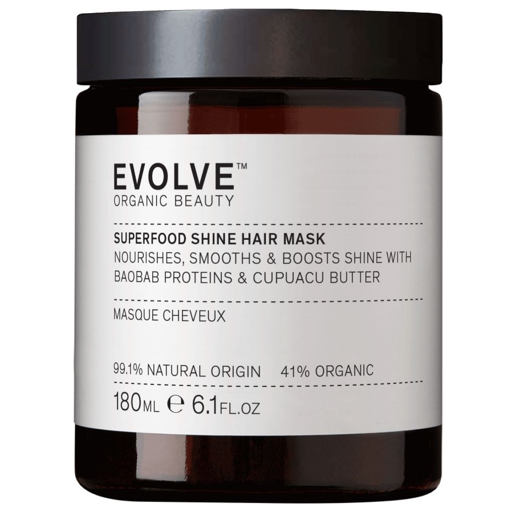 Evolve Organic Beauty Superfood Shine Hair Mask 180ml