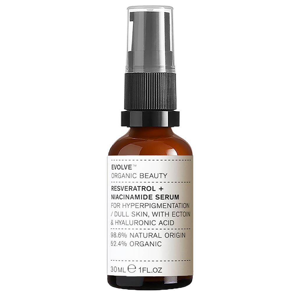 Evolve Organic Beauty Resveratrol + Niacinamide Serum 30ml