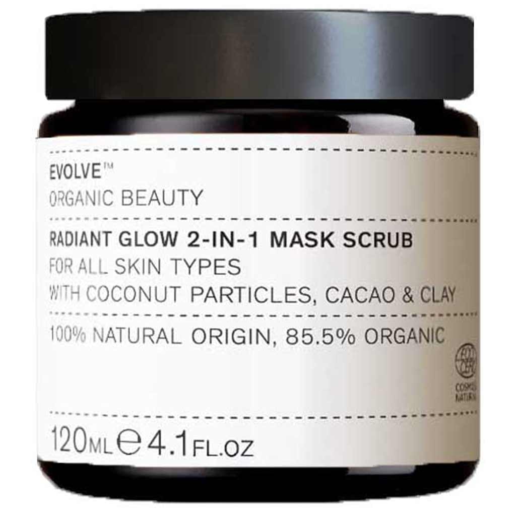 Evolve Organic Beauty Radiant Glow Mask Kasvonaamio 120ml Ammattikoko