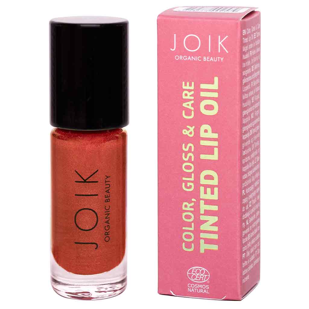 JOIK Organic Beauty Colour, Gloss & Care Lip Oil 03 Rusty Shimmer 4,5 ml