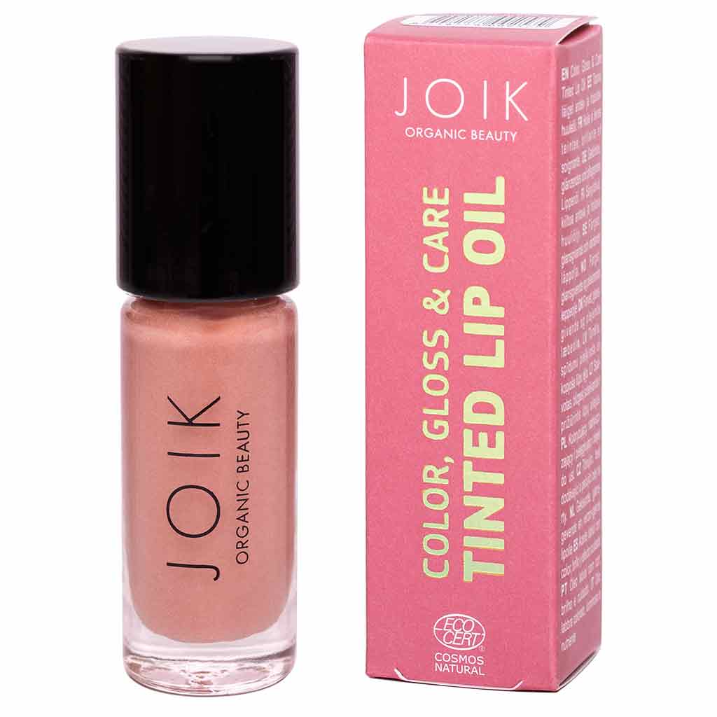 JOIK Organic Beauty Colour, Gloss & Care Lip Oil 06 Nearly Nude 4,5 ml