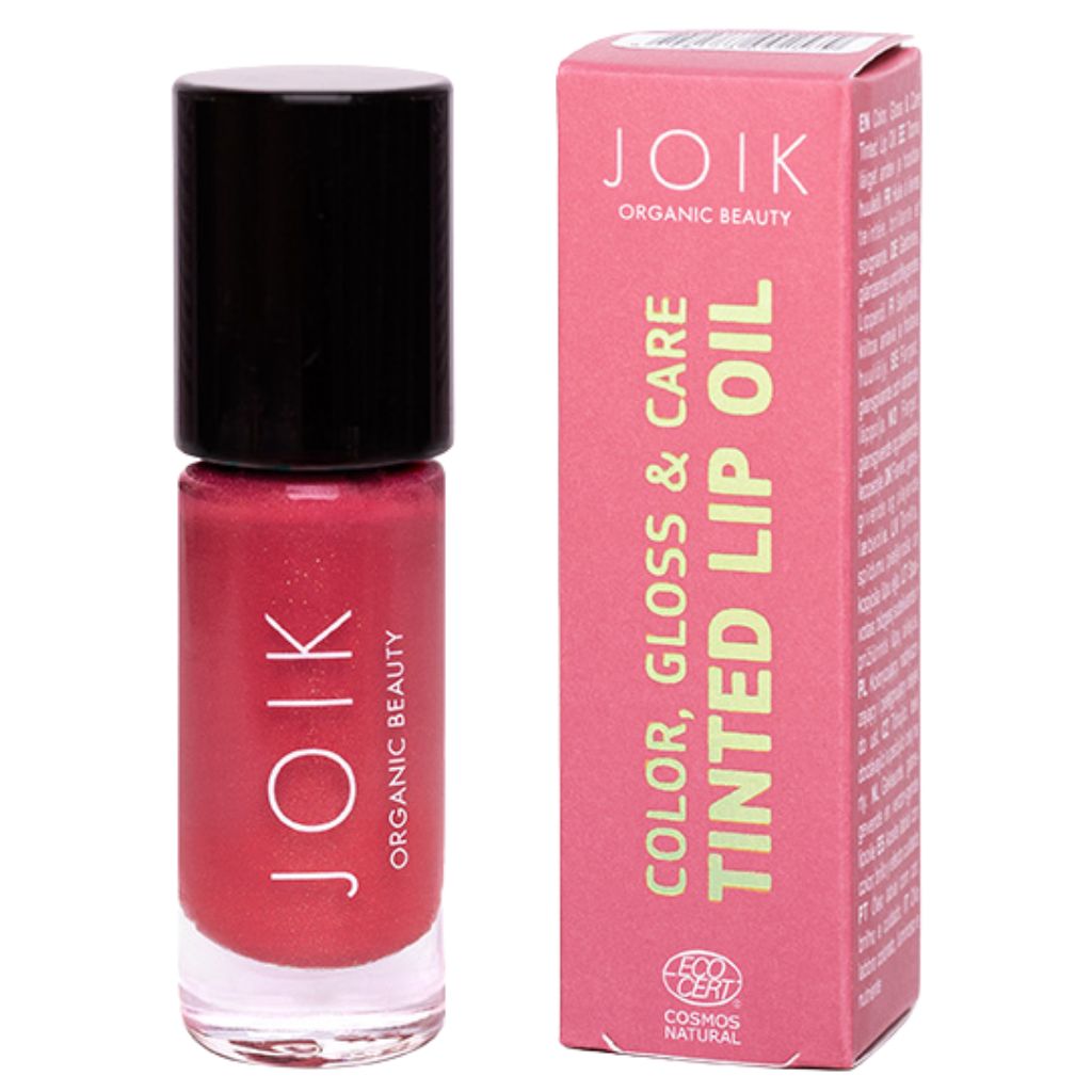 JOIK Organic Beauty Colour, Gloss & Care Lip Oil 09 Juicy Pink 4,5 ml