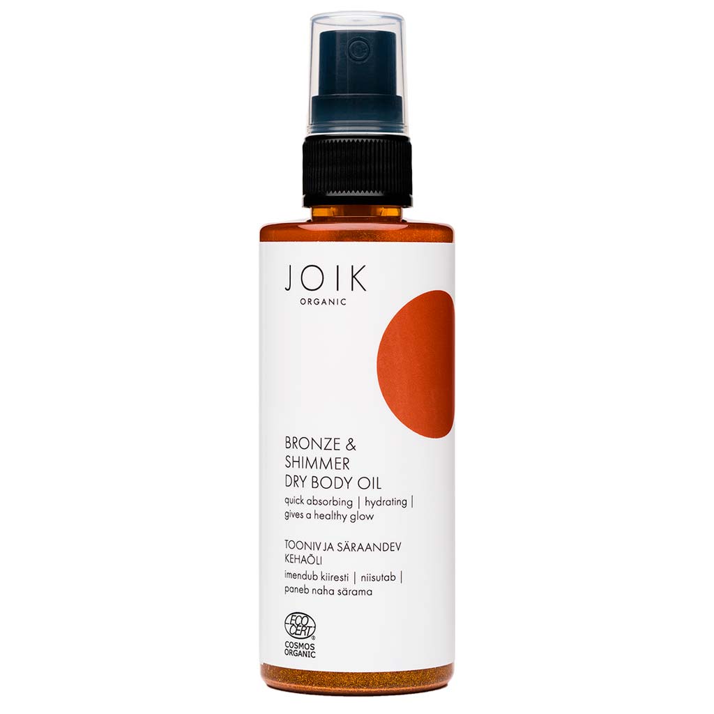 OUTLET JOIK Organic Bronze & Shimmer Dry Body Oil Vartaloöljy 100ml *