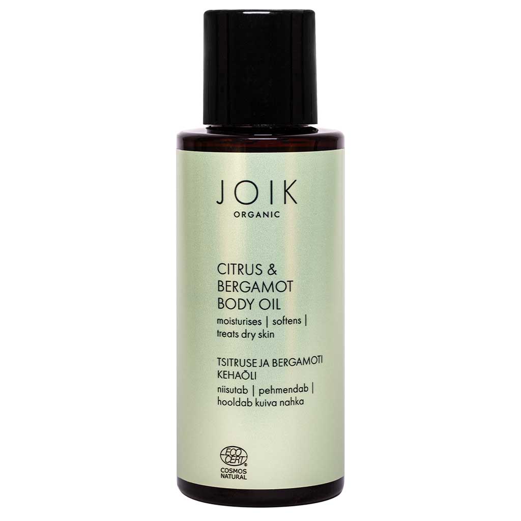 JOIK Organic Citrus & Bergamot Body Oil COS NAT 100ml