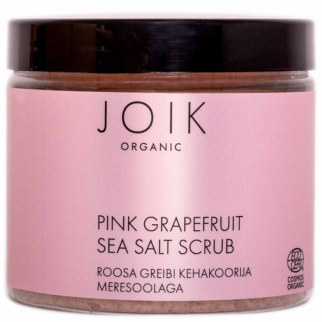 JOIK Organic Pink Grapefruit Sea Salt Scrub 