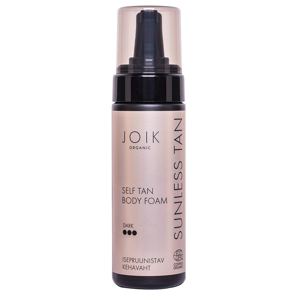 JOIK Organic Sunless Tan Self Tan Foam Dark Itseruskettava Vaahto COS ORG 150ml