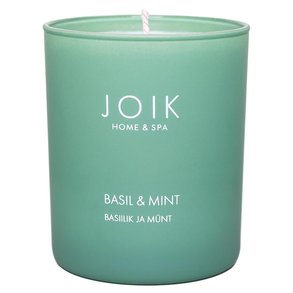 JOIK Home & SPA Scented Candle Basil & Mint 150 g