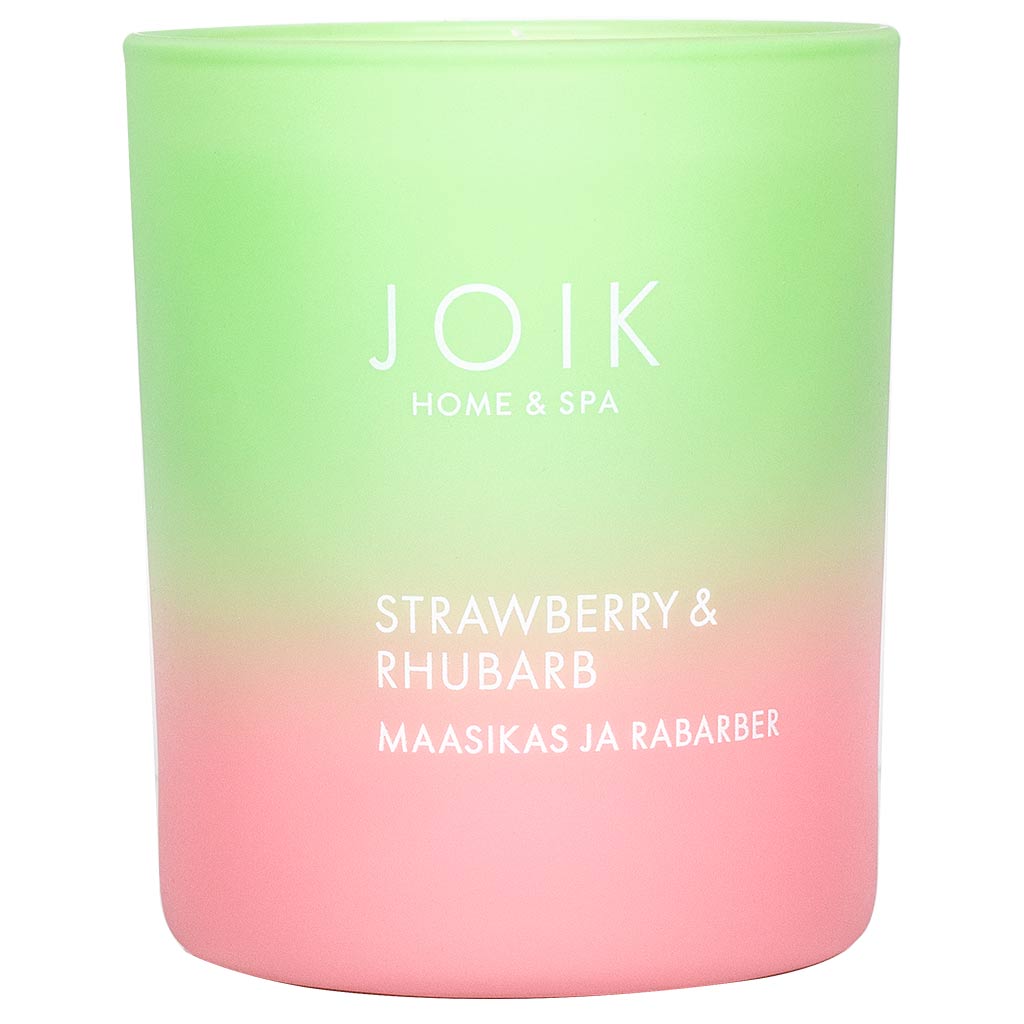 JOIK Home & SPA Doftljus Strawberry & Rhubarb