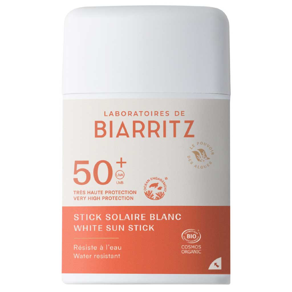 Laboratoires de Biarritz Stick Solaire Blanc SPF50+ 12g