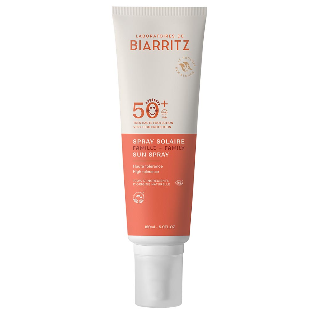 OUTLET Laboratoires de Biarritz Sun Spray Aurinkosuojasuihke SPF50+ 150ml Family Size *