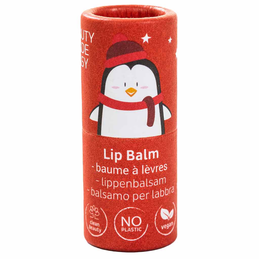 (kausimaku) Beauty Made Easy Vegan Papertube Lip Balm Huulivoide Cheery