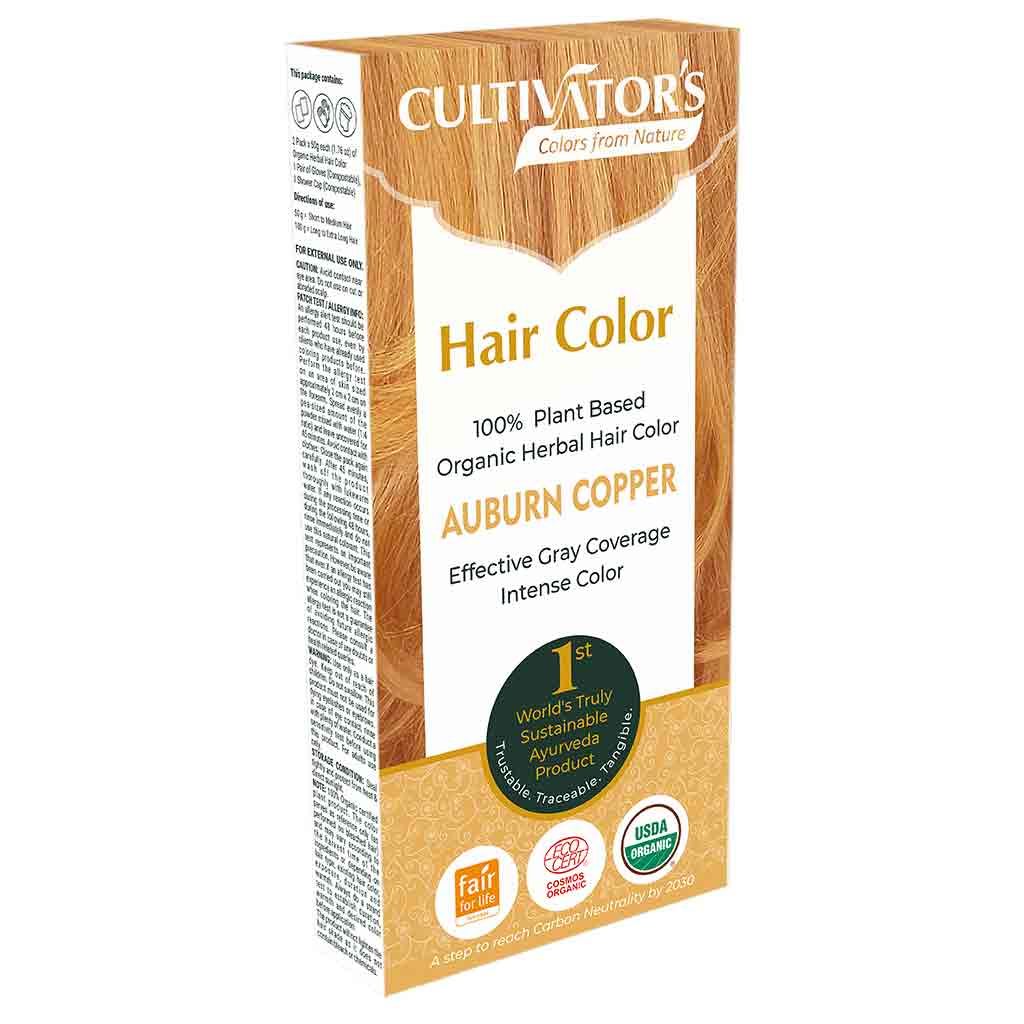 Cultivator's Hair Color Hårfärg Auburn Copper Slim Pack 100g