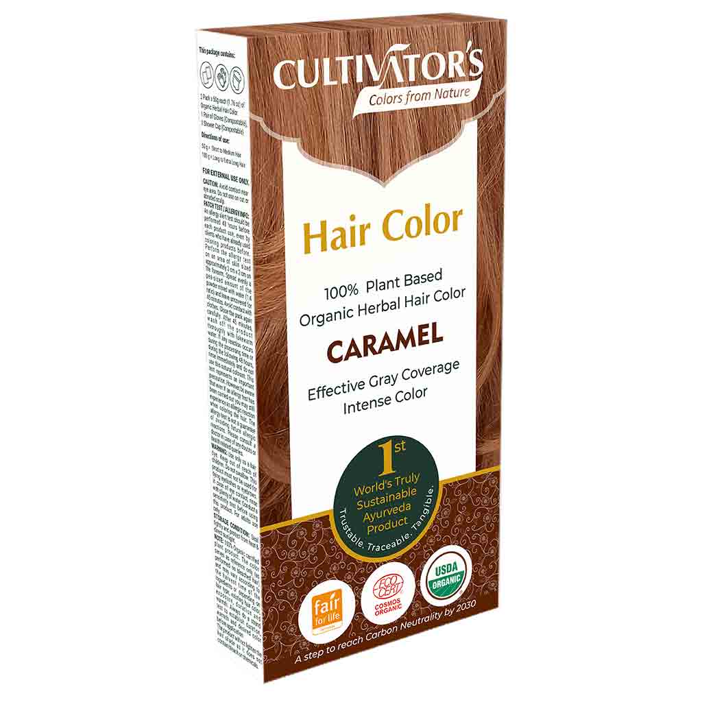 Cultivator's Hair Color Kasviväri Caramel Slim Pack 100g