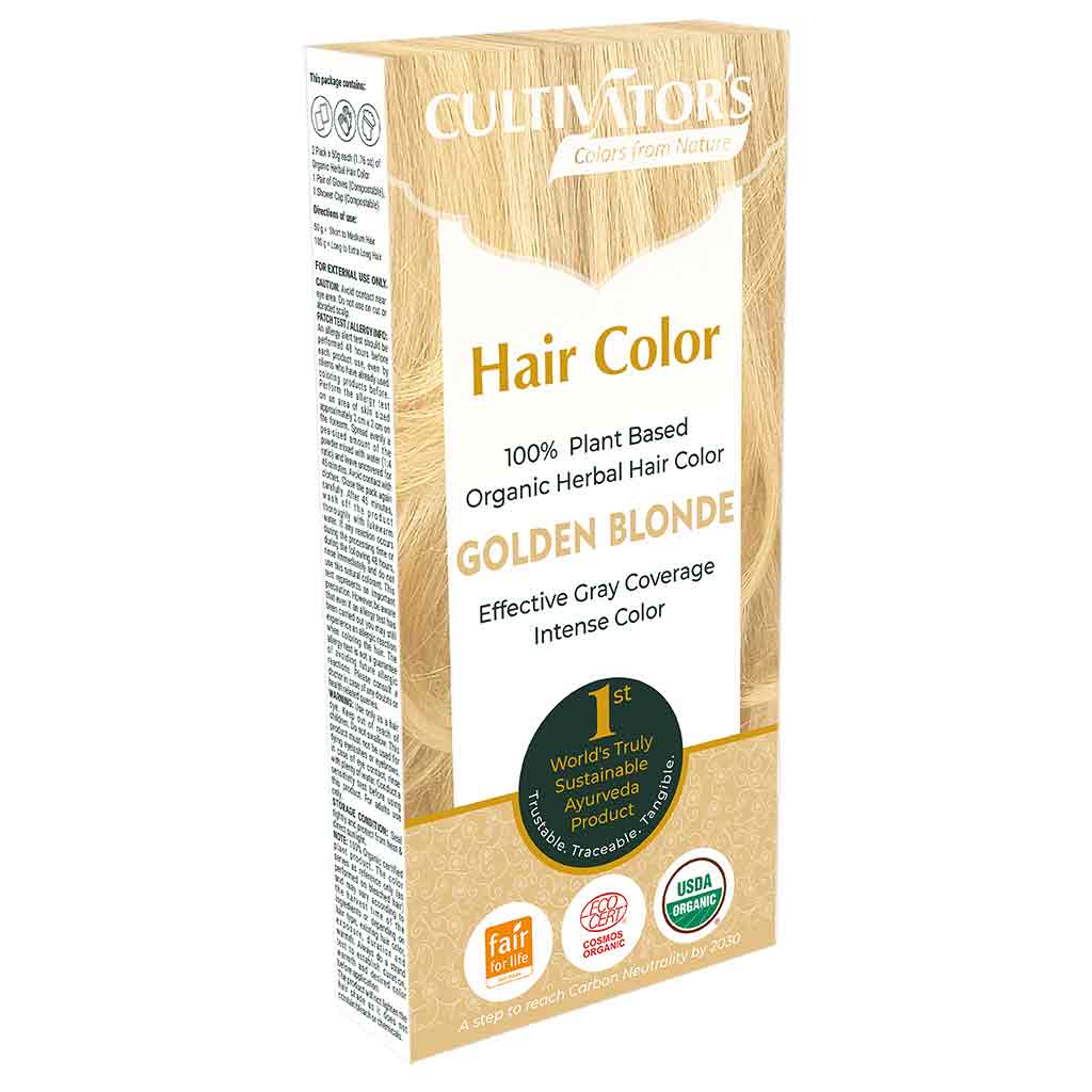 Cultivator's Hair Color Kasviväri Golden Blonde Slim Pack 100g