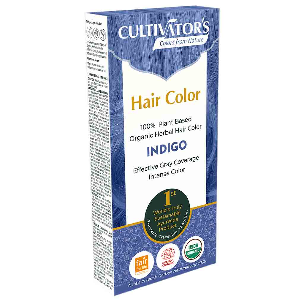 Cultivator's Hair Color Hårfärg Indigo Slim Pack 100g