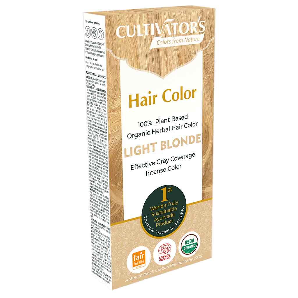Cultivator's Hair Color Kasviväri Light Blonde Slim Pack 100g