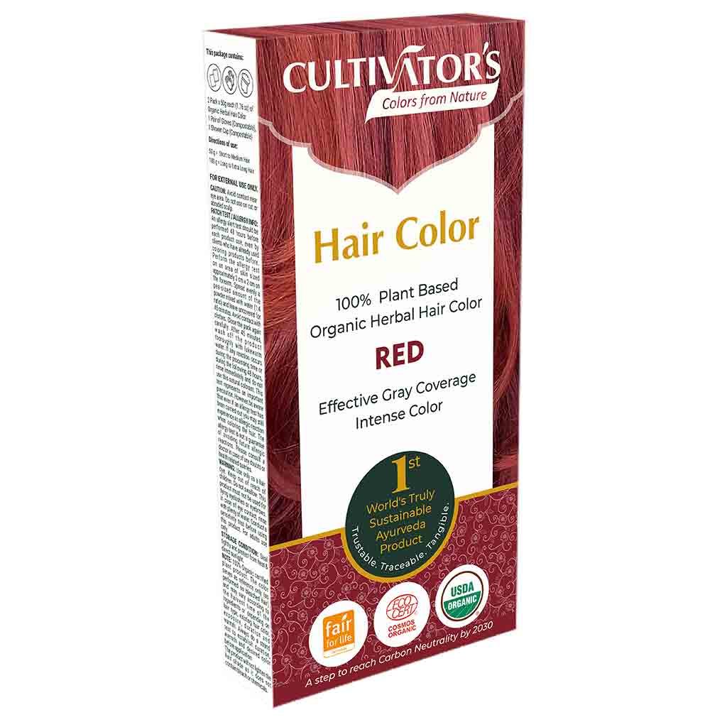 Cultivator's Hair Color Kasviväri Red Slim Pack 100g