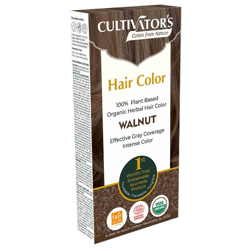Cultivator's Hair Color Hårfärg Walnut Slim Pack 100g