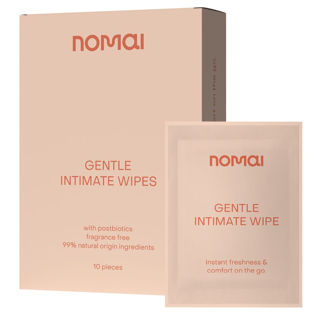 Nomai Gentle Intimate Wipes 10 kpl Cosmos Natural