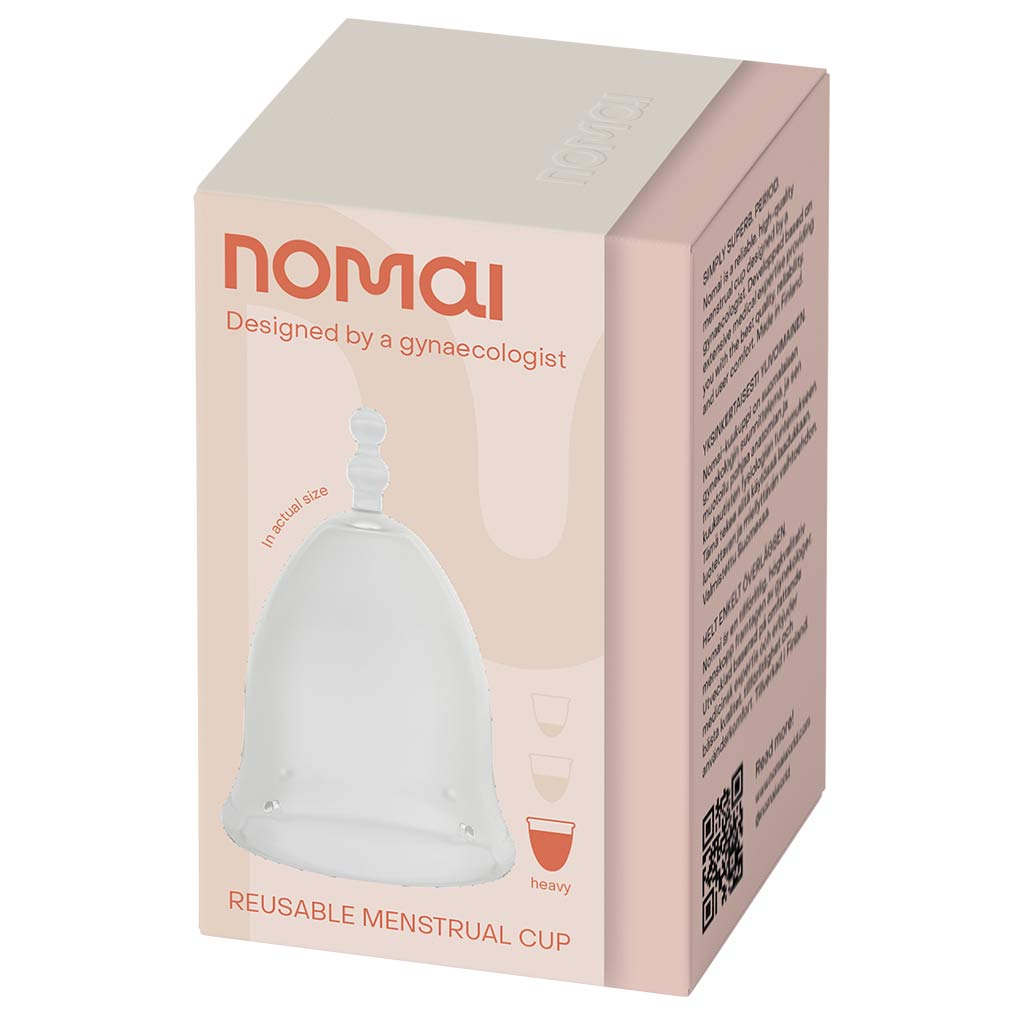 Nomai Menstrual Cup Heavy, Clear
