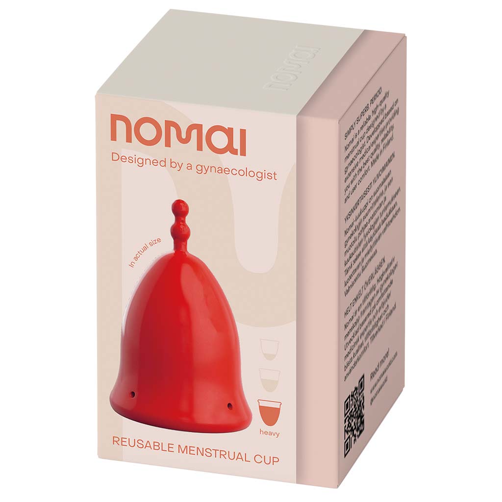 Nomai Menstrual Cup Heavy, Red