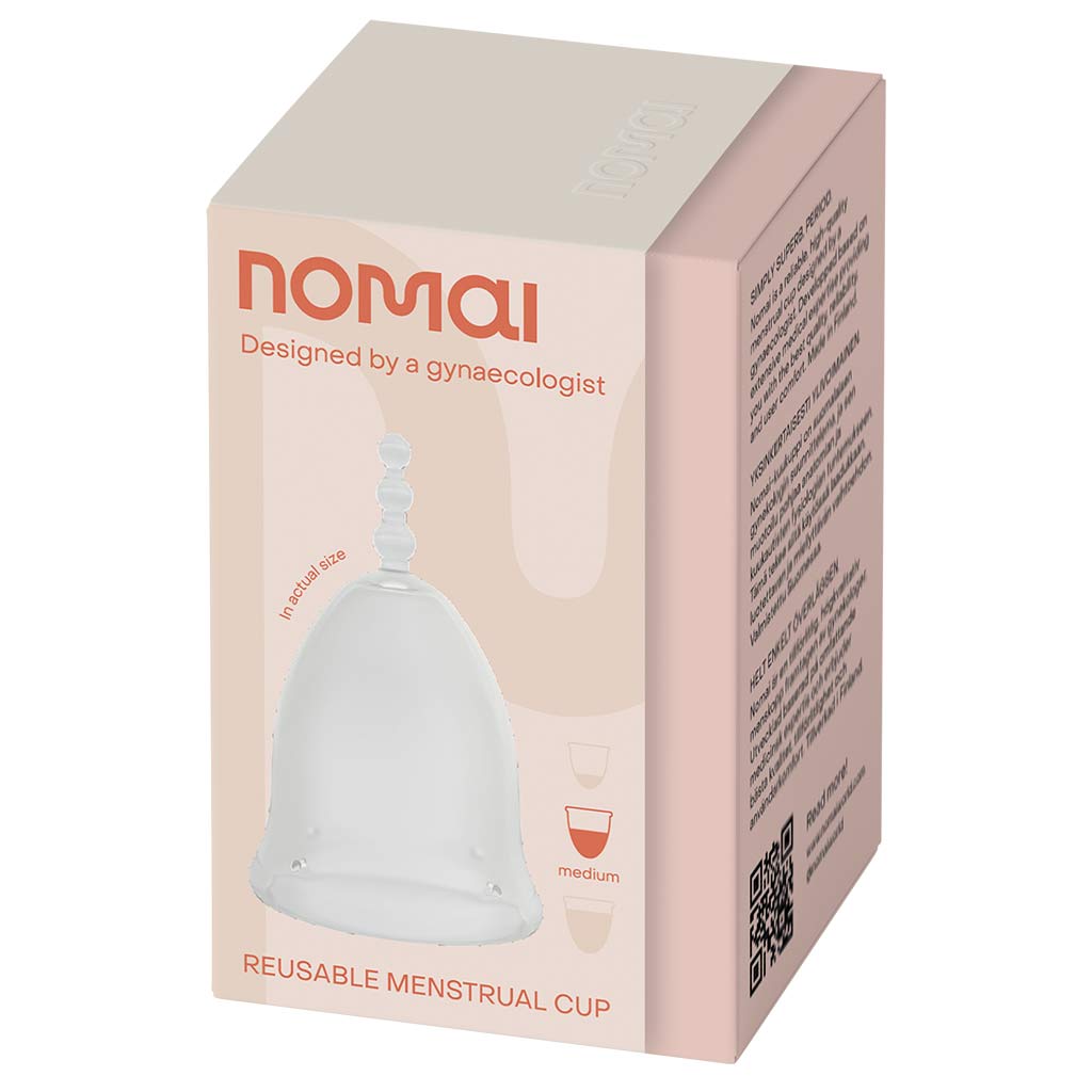 Nomai Menstrual Cup Medium, Clear