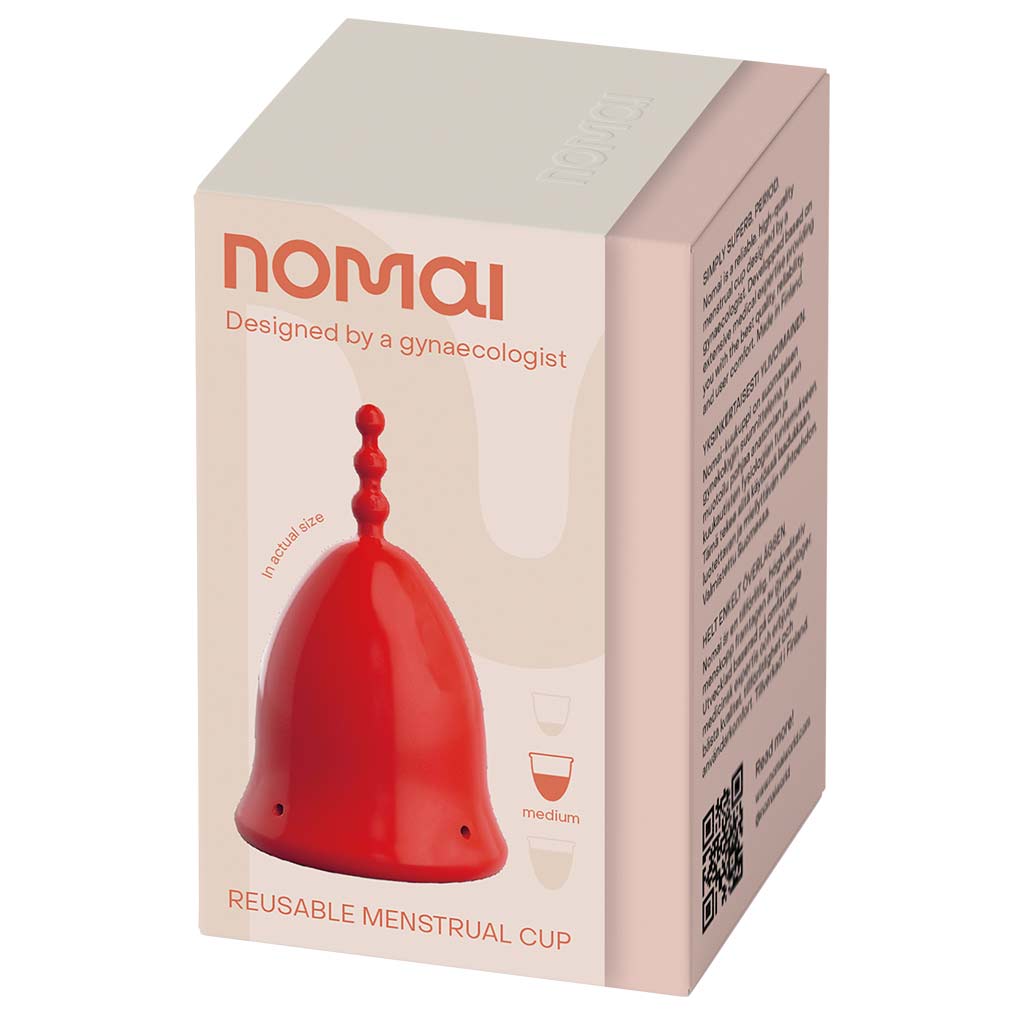 Nomai Menstrual Cup Medium, Red