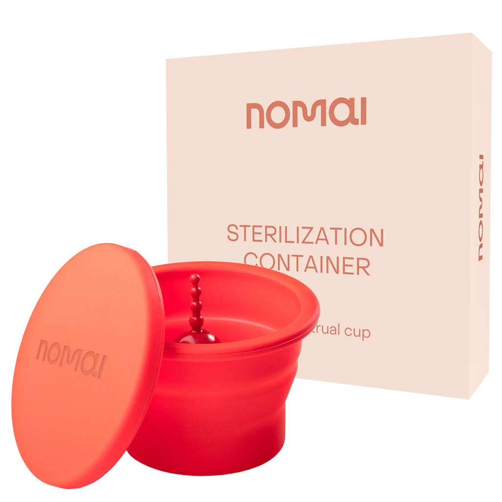 Nomai Sterilization Container for a menstrual cup