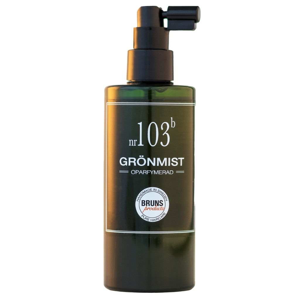 OUTLET BRUNS Products Nr103b Unscented Green Mist Hajusteeton Suihke Hiuspohjalle ja kasvoille 200ml *