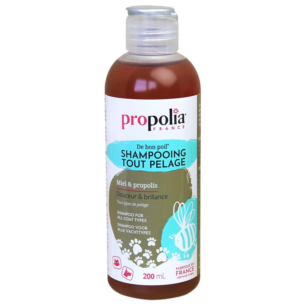 Propolia All Hair Type Shampoo Hoitava propolisshampoo lemmikin iholle 200 ml