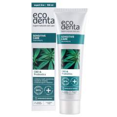 Ecodenta Sensitive Toothpaste with CBD and Probiotics 100ml