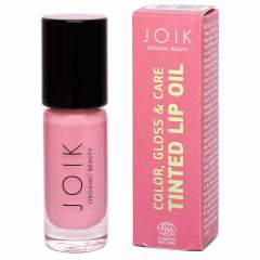 JOIK Organic Beauty Colour, Gloss & Care Lip Oil 01 Pastel Pink 4,5 ml