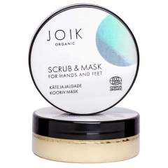 OUTLET JOIK Organic Scrub & Mask for Hands and Feet  85g *
