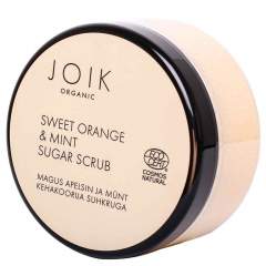 JOIK Organic Sweet Orange & Mint Sugar Scrub Vartalokuorinta COS NAT 210g