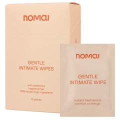 Nomai Gentle Intimate Wipes 10 kpl Cosmos Natural