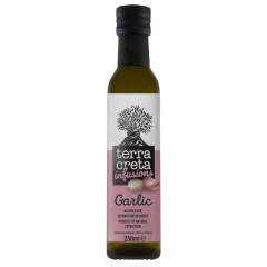 Terra Creta Bio Infusion valkosipulilla maustettu Ekstra-neitsytoliiviöljy, luomu 250 ml