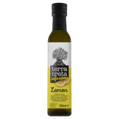 Terra Creta Infusions sitruunalla maustettu Ekstra-neitsytoliiviöljy 250ml