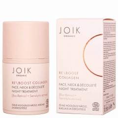 OUTLET JOIK Organic Re-Boost Collagen Face, Neck & Decollete Night Treatment Yövoide 50 ml *