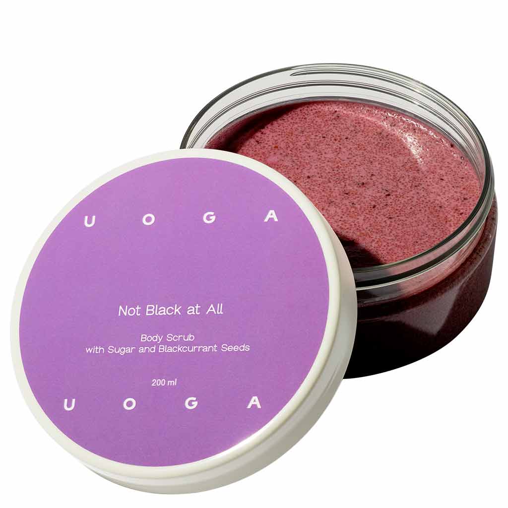 Uoga Uoga Not Black at all Body scrub 200ml