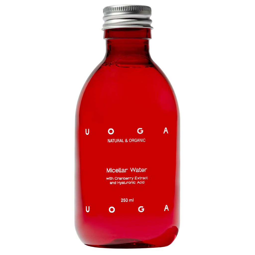 Uoga Uoga Micellar Water with cranberry extract and hyaluronic acid 250 ml