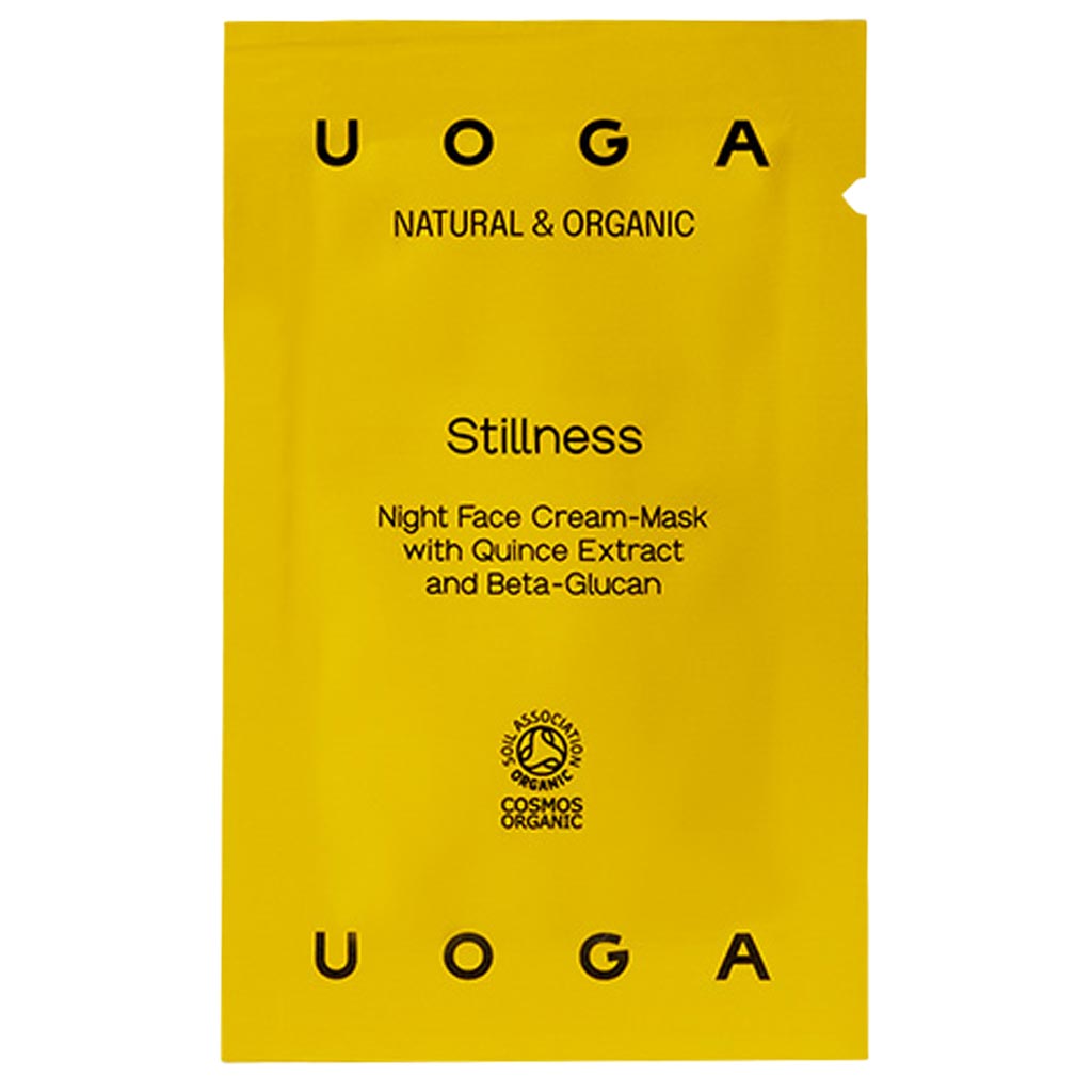 Uoga Uoga Stillness - moisturising night face cream-mask with quince extract and beta-glucan SAMPLE